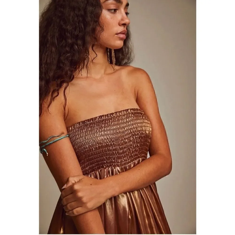 Free People Julie One Piece Jumpsuit Size XS Desert Topaz - Picture 8 of 9